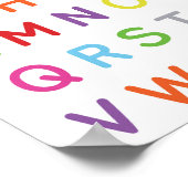 Alfabet educatieve poster (Hoek)