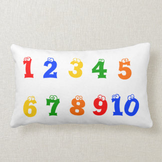Alfabet en nummers 1-10 Pillow Kussen