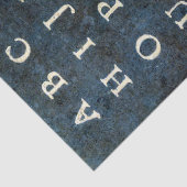  Alfabet Ephemera-ontkoppeling Tissuepapier (Detail)