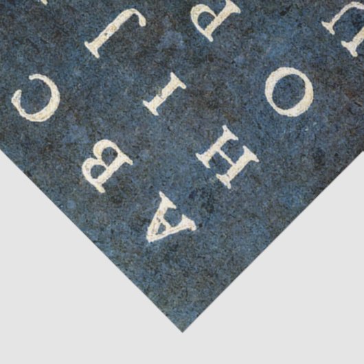  Alfabet Ephemera-ontkoppeling Tissuepapier (Detail)