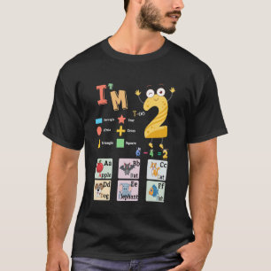 Alfabet Fonics & Vorm Idee Voor Kinderen Educatief T-shirt