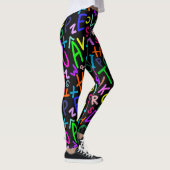 Alfabet Fun Leggings (Rechts)