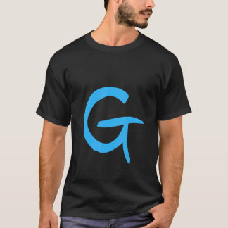 Alfabet Handgeschreven brief G T-shirt