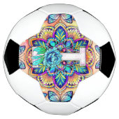 Alfabet I mandala Voetbal (Gedraaid)