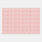 Alfabet in rood blauw wit inpakpapier vel (Voorkant 2)