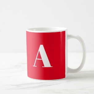 Alfabet-initiaal aanpassen, personaliseren koffiemok