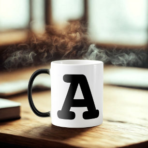Alfabet Initiaal Letter A Monogram Magische Mok