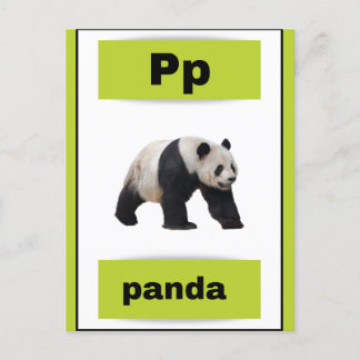 Alfabet kaart (met echt afbeelding)