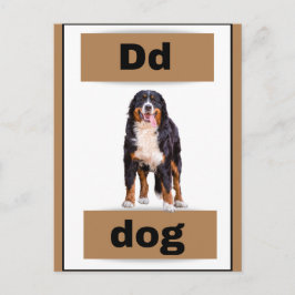 alfabet kaart (met echt afbeelding)Vakantie Briefk