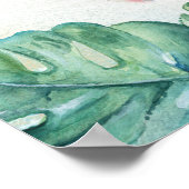 Alfabet Kinder Posters Tropisch Zee Schildpad (Hoek)