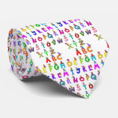 Alfabet Kinderen Stropdas (Opgerold)