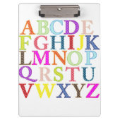 Alfabet Klembord (Voorkant)