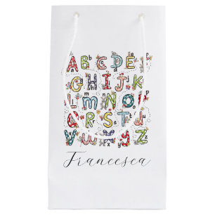 Alfabet Konijnen, Vlinders, Feeën & Bloemen  Klein Cadeauzakje