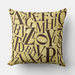 Alfabet Kussensloop Kussen