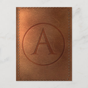alfabet leer letter A Briefkaart