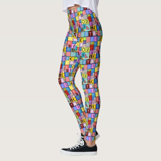 Alfabet Leggings (Links)