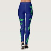 Alfabet Leggings vrouwen (Achterkant)