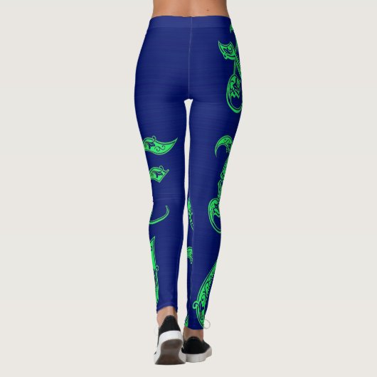 Alfabet Leggings vrouwen (Achterkant)