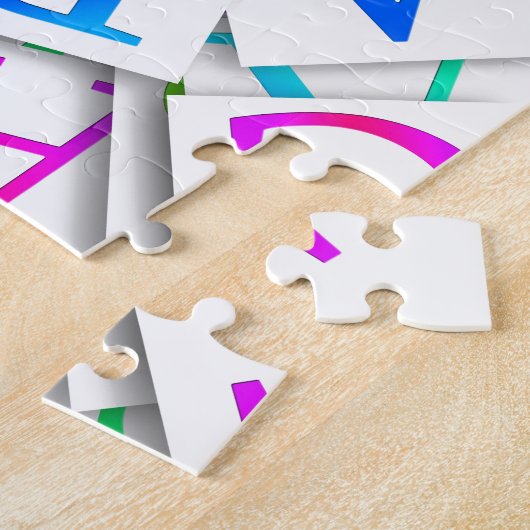 Alfabet Legpuzzel (Zijkant)