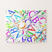 Alfabet Legpuzzel (Horizontaal)