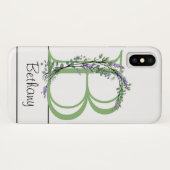 Alfabet letter B waterverf Lavendel Eucalyptus Case-Mate iPhone Case (Achterkant (horizontaal))