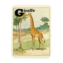 Alfabet Letter G voor Giraffe