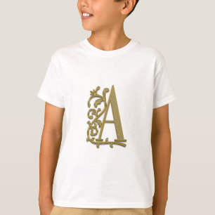 Alfabet Letter Initiaal  T-shirt