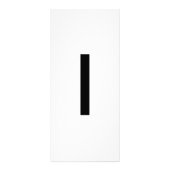 Alfabet Letter L Leren Onderwijs Kaart (Achterkant)