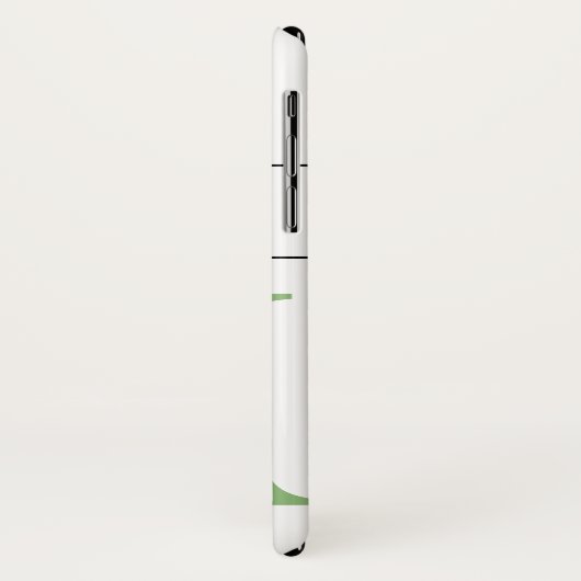 Alfabet letter M Lavendel Eucalyptus Dragonfly Case-Mate iPhone Case (Achterkant/links)