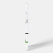 Alfabet letter M, waterverf Lavendel Dragonfly Case-Mate iPhone Case (Achterkant / Links)