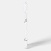 Alfabet letter N, waterverf LavenderDragonfly Case-Mate iPhone Case (Achterkant / Links)