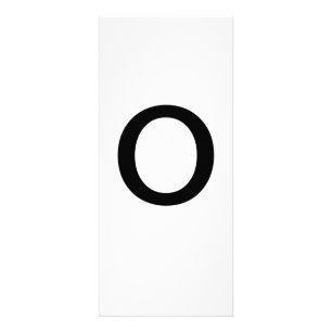 Alfabet Letter O Leeronderwijs Kaart