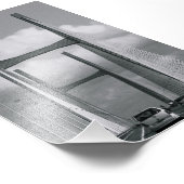 Alfabet Letter Photography H2 Black en White 4x6 Foto Afdruk (Hoek)