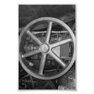 Alfabet Letter Photography O4 Black en White 4x6 Foto Afdruk