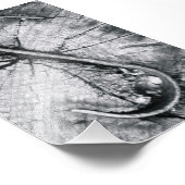 Alfabet Letter Photography S2 Black en White 4x6 Foto Afdruk (Hoek)