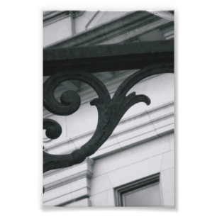 Alfabet Letter Photography Y2 Black en White 4x6 Foto Afdruk