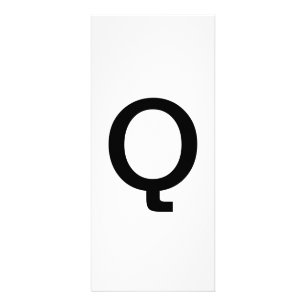 Alfabet Letter Q Leren Onderwijs Kaart