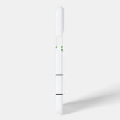 Alfabet letter U, waterverf Lavendel Dragonfly Case-Mate iPhone Case (Achterkant / Rechts)