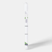 Alfabet letter X, waterverf Lavendel Dragonfly Case-Mate iPhone Case (Achterkant / Links)