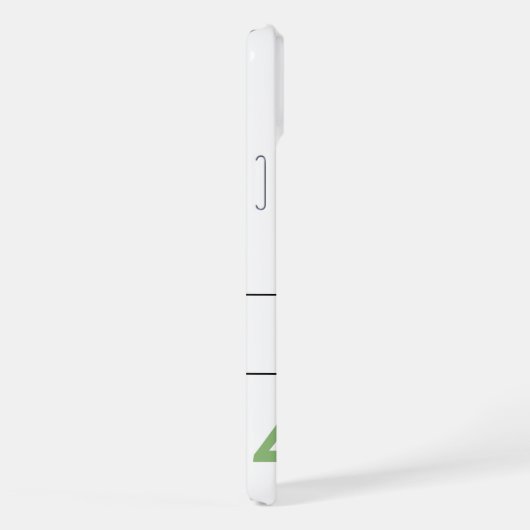 Alfabet letter Z, waterverf Lavendel Dragonfly iPhone Hoesje (Rechterkant)