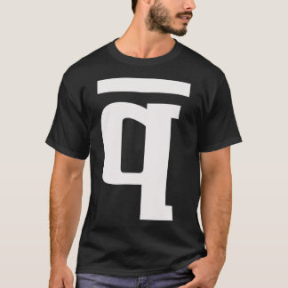Alfabet letters alfabet Q T-shirt