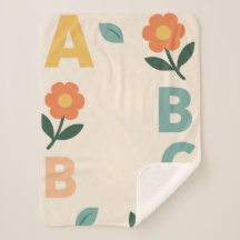 Alfabet letters baby AI-kunst 