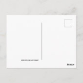 Alfabet Letters Cute Animals Educational Briefkaart (Achterkant)