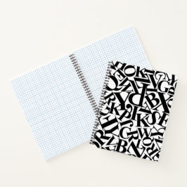 Alfabet Letters Notitieboek