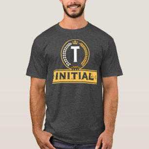 alfabet letters T T-shirt
