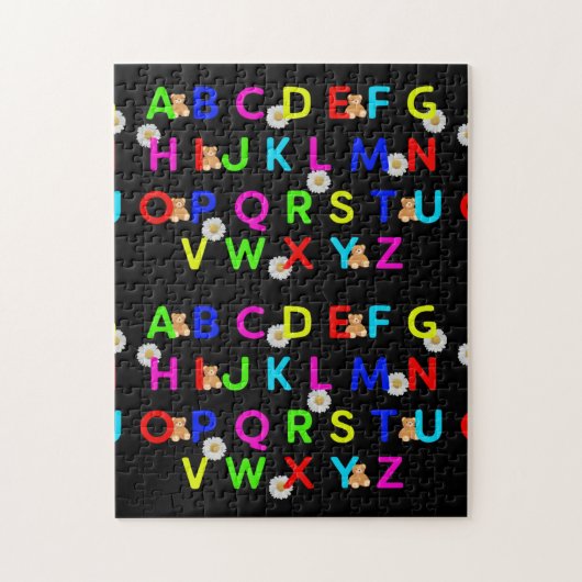 Alfabet Letters van ABC Legpuzzel (Verticaal)