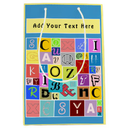 Alfabet Medium Cadeauzakje