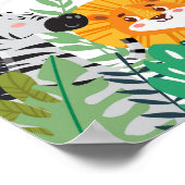 Alfabet met Mooie Dieren Poster (Hoek)