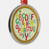 Alfabet Metalen Ornament (Rechts)
