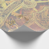 Alfabet, Monogram A Cadeaupapier (Hoek)